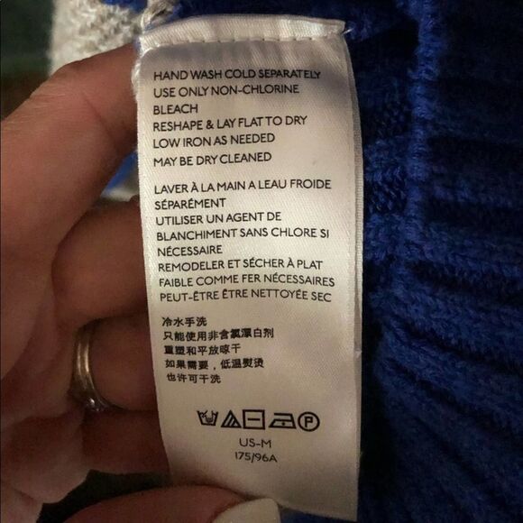 Free People Cassidy Blue Striped Sweater - Picture 9 of 9